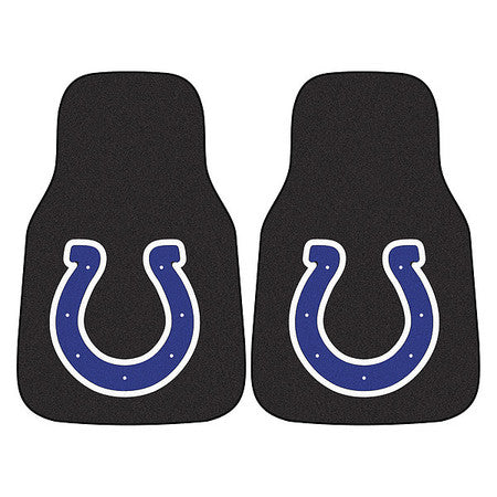 Indianapolis Colts Carpet Car Mat,pk2 (1