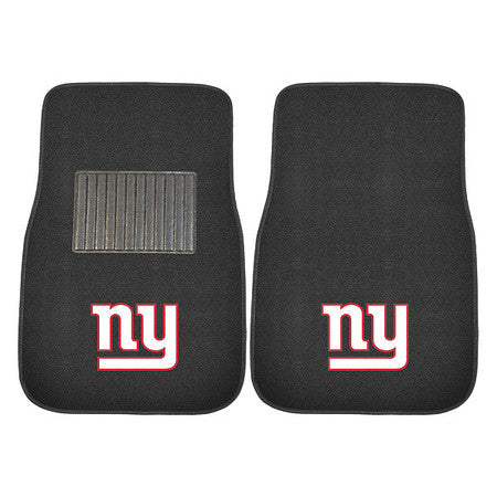 New York Giants Car Mats,2pc,18"x27",pk2