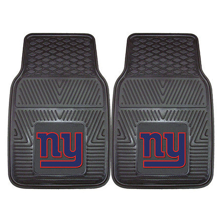 New York Giants Vinyl Car Mats,2pc,pk2 (