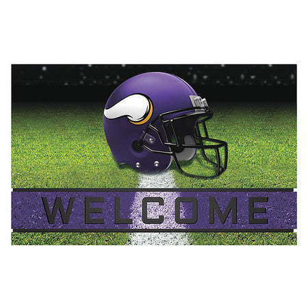 Minnesota Vikings Door Mat,crumb Rubber