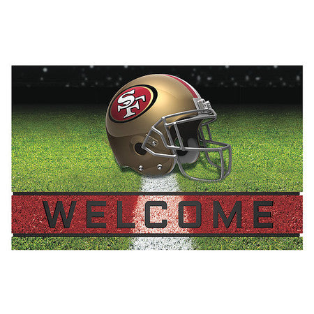 San Francisco 49ers Door Mat,rubber (1 U