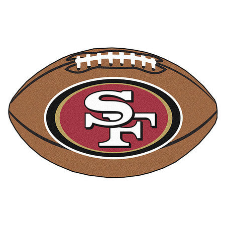 San Francisco 49ers Football Rug (1 Unit