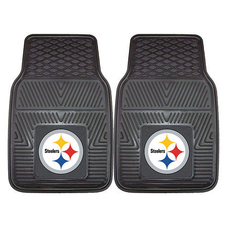 Pittsburgh Steelers Vinyl Car Mats,pk2 (