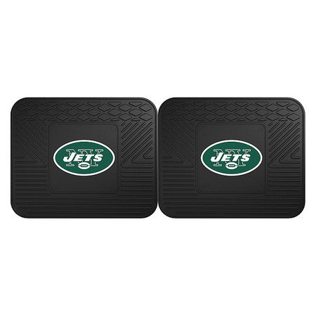 New York Jets Utility Mat,2pc,14x17",pk2