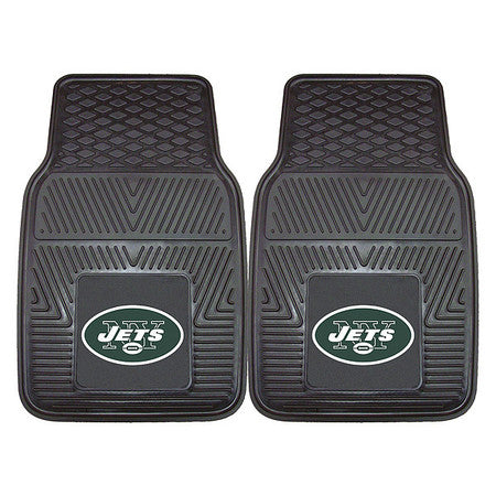 New York Jets Vinyl Car Mats,2pc,pk2 (1