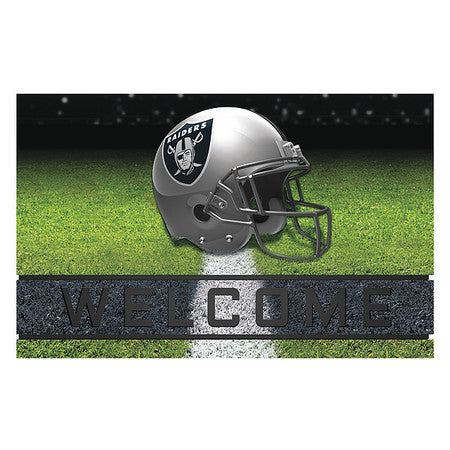 Oakland Raiders Door Mat,crumb Rubber (1