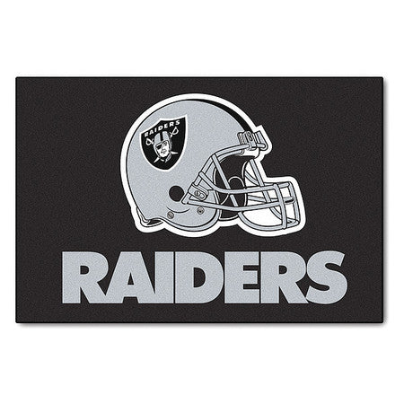 Oakland Raiders Starter Rug,19"x30" (1 U