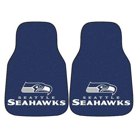 Seattle Seahawks Carpet Car Mat,2pcs,pk2