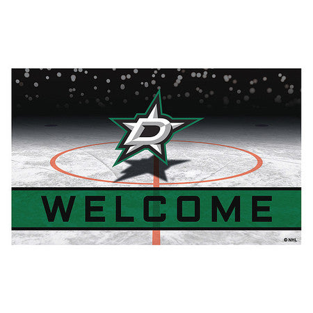 Dallas Stars Door Mat,crumb Rubber (1 Un