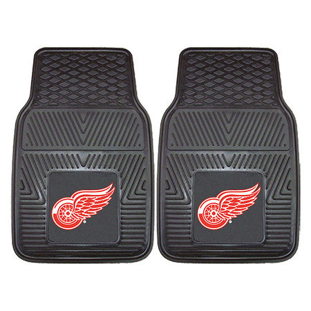 Detroit Red Wings Vinyl Car Mats,2pc,pk2