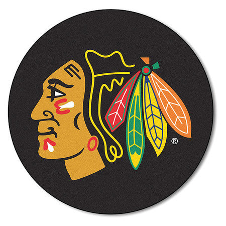 Chicago Blackhawks Puck Mat,27" (1 Units