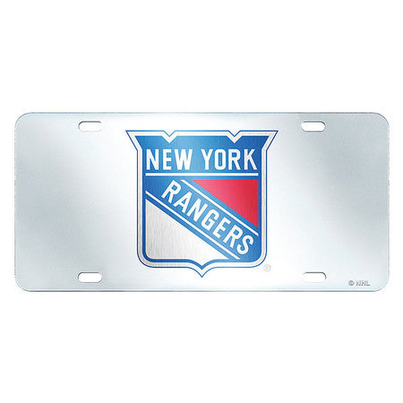 New York Rangers License Plate Inlaid (1