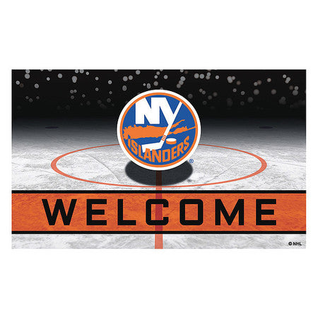 New York Islanders Door Mat,crumb Rubber