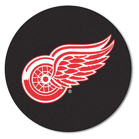 Detroit Red Wings Puck Mat,27" Dia. (1 U