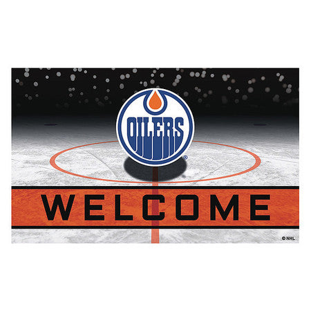 Edmonton Oilers Door Mat,crumb Rubber (1