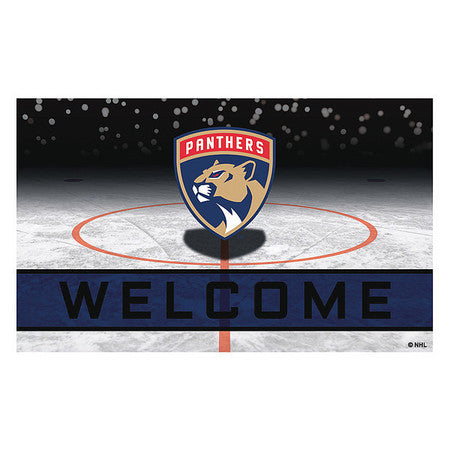 Florida Panthers Door Mat,crumb Rubber (