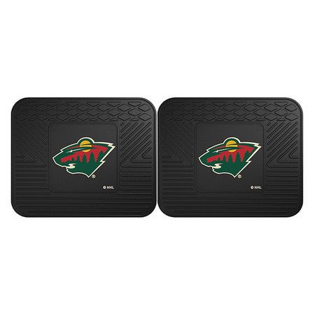 Minnesota Wild Utility Mat,14"x17",pk2 (