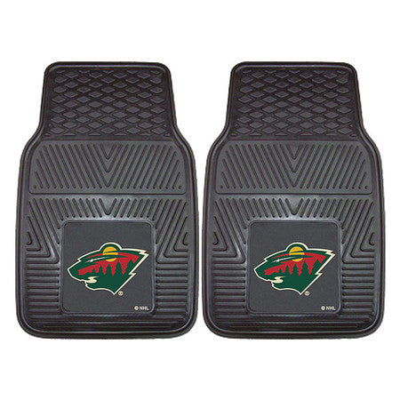 Minnesota Wild Vinyl Car Mats,2pc,pk2 (1