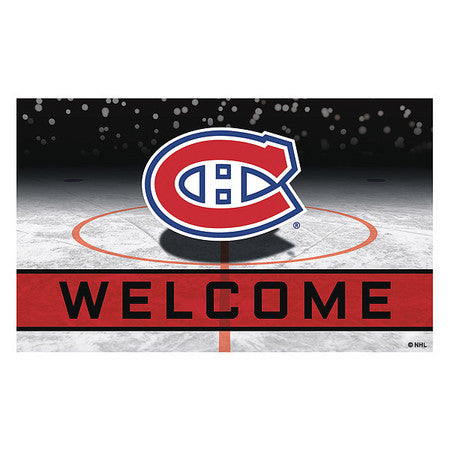 Montreal Canadians Door Mat,crumb Rubber