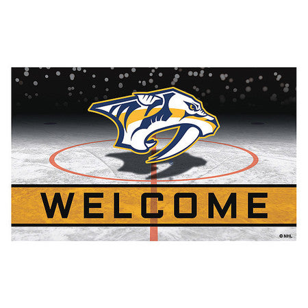 Nashville Predators Door Mat,rubber (1 U