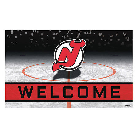 New Jersey Devils Door Mat,crumb Rubber