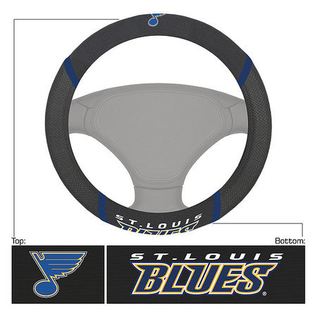 St. Louis Blues Steering Wheel Cover (1