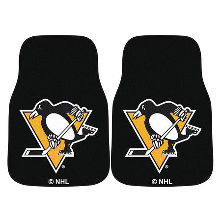 Pittsburgh Penguins Carpet Car Mat,pk2 (