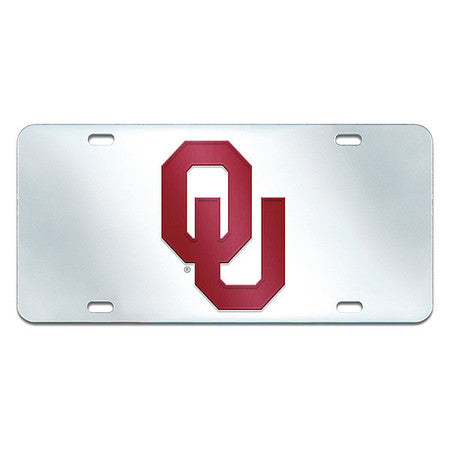 Oklahoma License Plate Inlaid,6"x12" (1