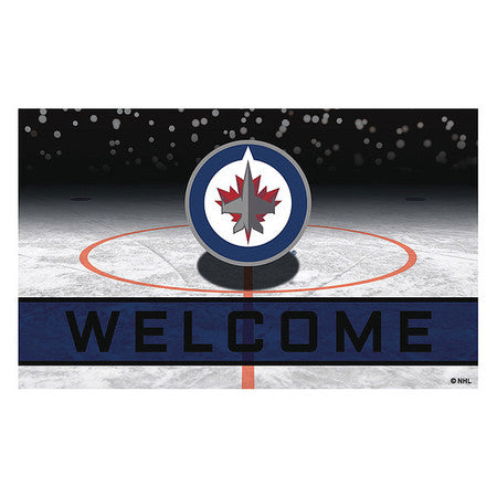 Winnipeg Jets Door Mat,crumb Rubber (1 U