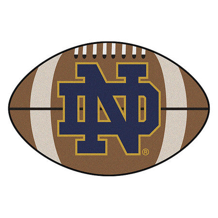 Notre Dame Football Rug,20.5"x32.5" (1 U