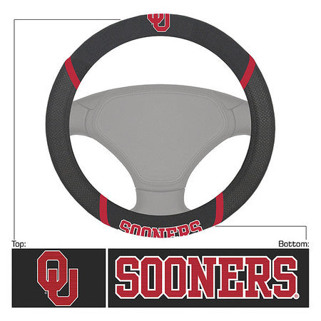 Oklahoma Steering Wheel Cover,15"x15" (1