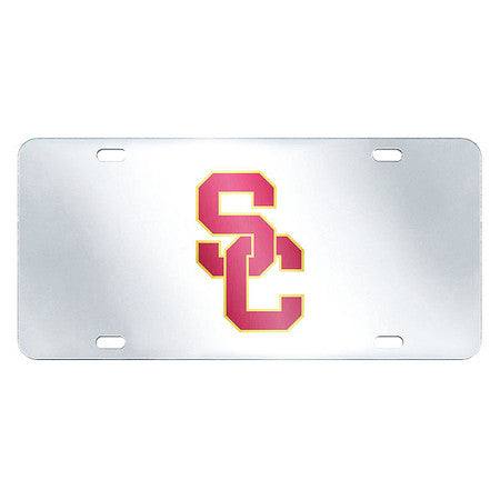 Usc License Plate Inlaid,6"x12" (1 Units