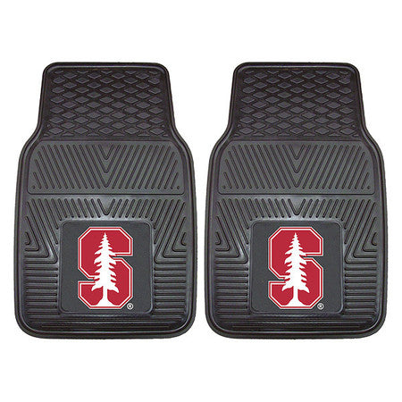 Stanford Vinyl Car Mats,2pc,17"x27",pk2