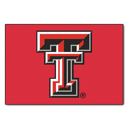 Texas Tech Starter Rug,19"x30" (1 Units