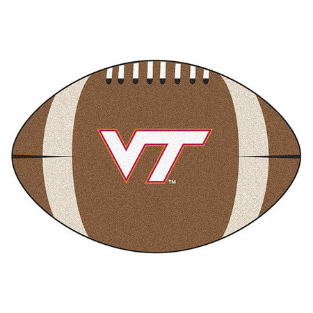 Virginia Tech Football Rug,20.5"x32.5" (