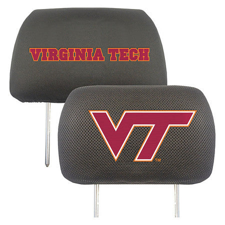 Virginia Tech Head Rest Cover,10"x13" (1