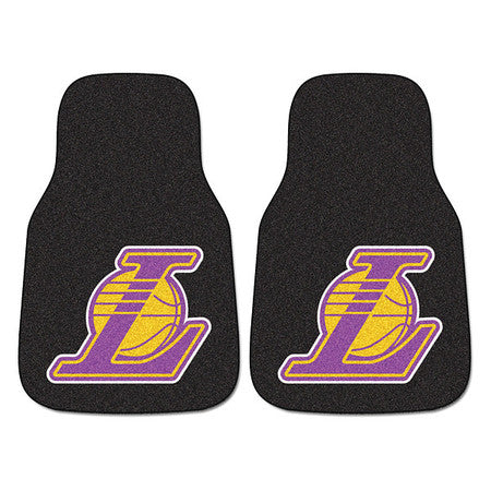 Los Angeles Lakers Carpet Car Mat,pk2 (1