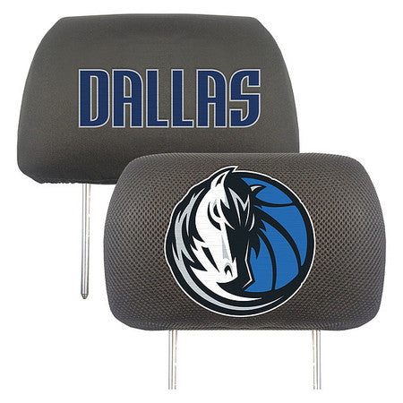 Dallas Mavericks Head Rest Cover,10"x13"