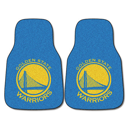 Golden State Warriors Carpeted Mats,pk2