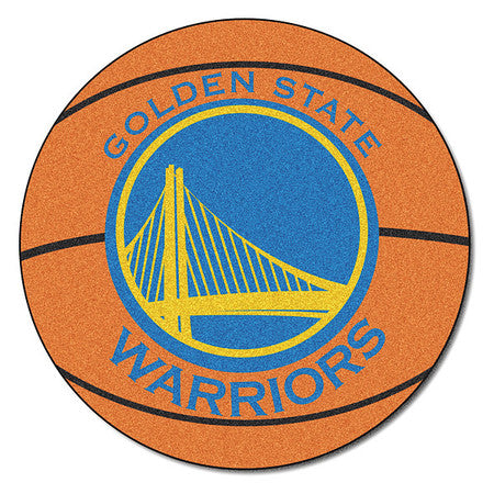 Golden State Warriors Basketball Mat,27"