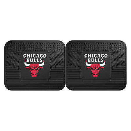 Chicago Bulls Utility Mat,2pc,14x17",pk2