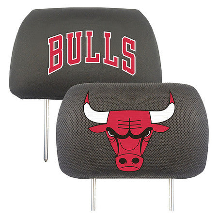 Chicago Bulls Head Rest Cover,10"x13" (1