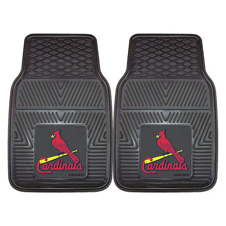 St Louis Cardinals Vinyl Car Mats,pk2 (1