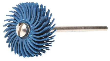 Radial Bristle Disc,tc,3/4 In,400g,pk192