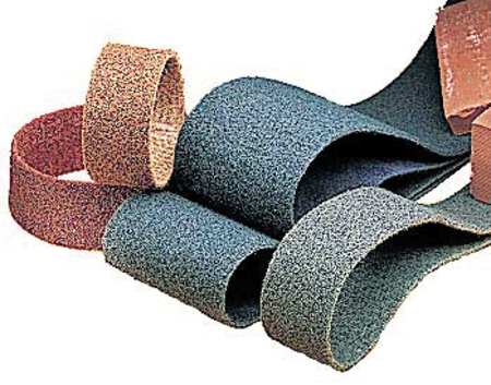 Sanding Belt,6wx48 L,nonwoven,ao,vfn,pk5