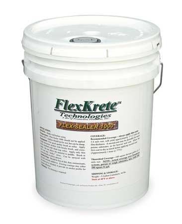 Sealer,concrete,acrylic,5 Gal.,clear (1