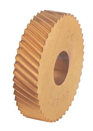 Knurl Wheel,d Series,rh Diag,1/2,25 Tpi