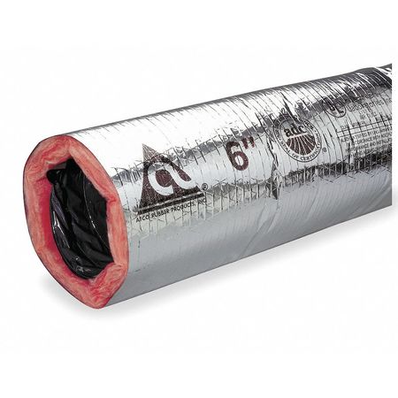 Insulated Flexible Duct,16" Dia. (1 Unit