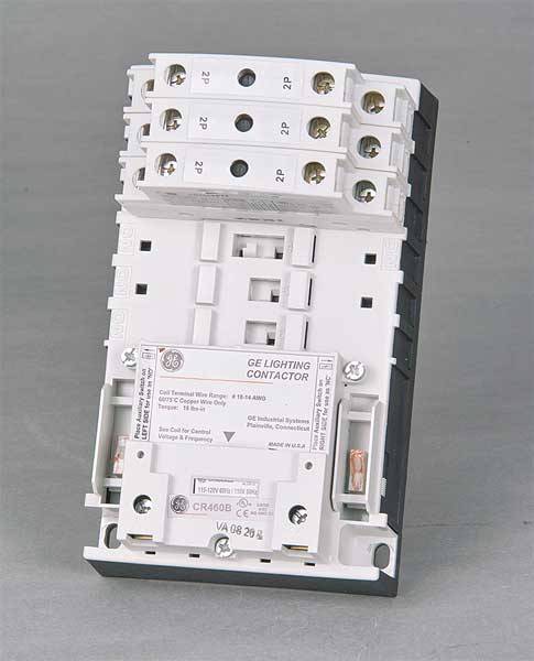 277VAC Electrically Held Lighting Contactor 6P 30A