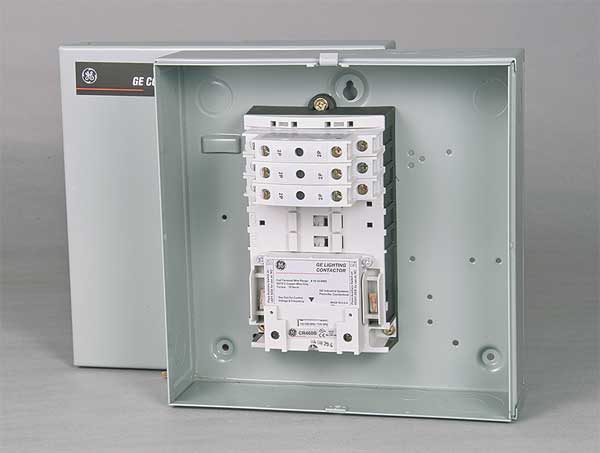 277VAC Electrically Held Lighting Contactor 6P 30A